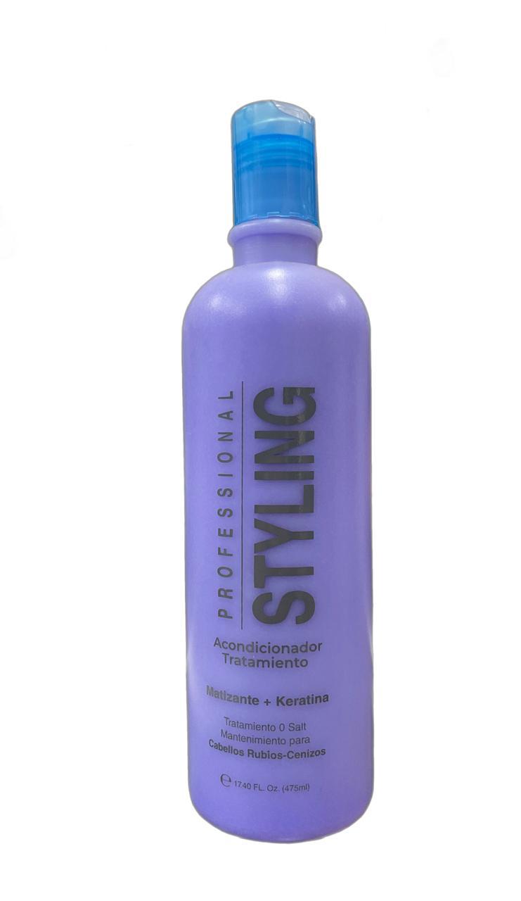 Acondicionador Styling Professional Matizante+Keratina 500ml