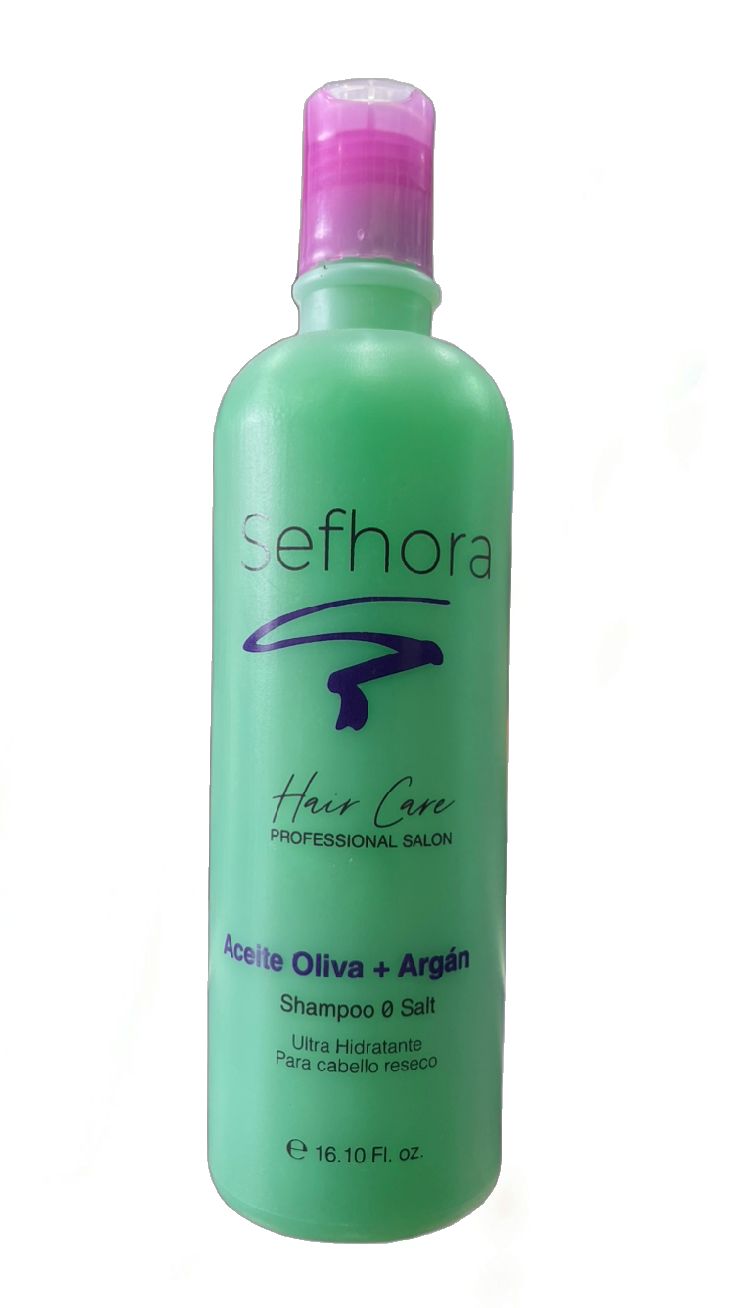 Shampoo Sefhora aceite de oliva+argan 500ml