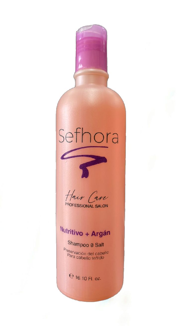 Shampoo Sefhora Nutritivo+Argan 500ml