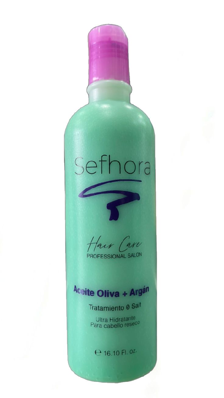 tratamiento Sefhora aceite de oliva+argan 500ml