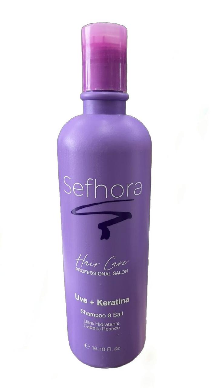 Shampoo Sefhora Uva + Keratina 500ml