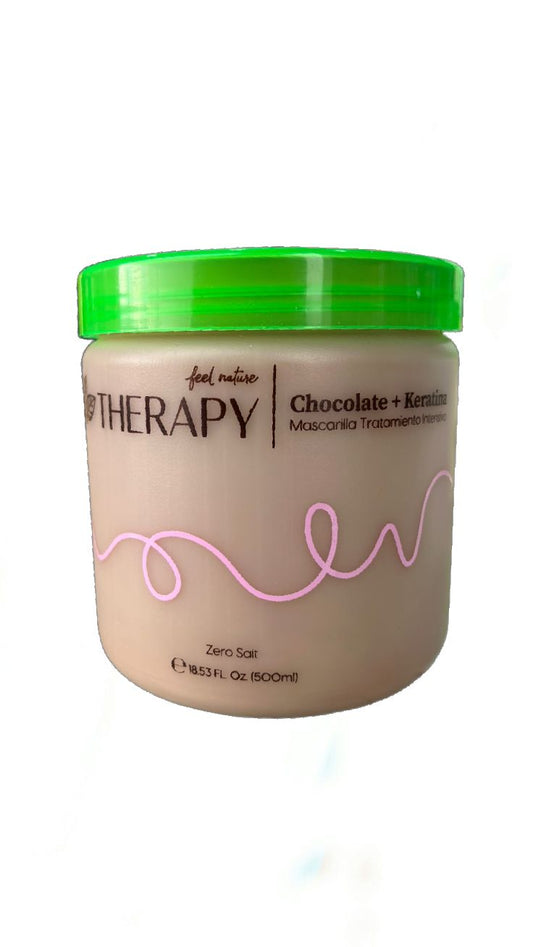 Mascarilla tratamiento chocolate+keratina therapy 500ml