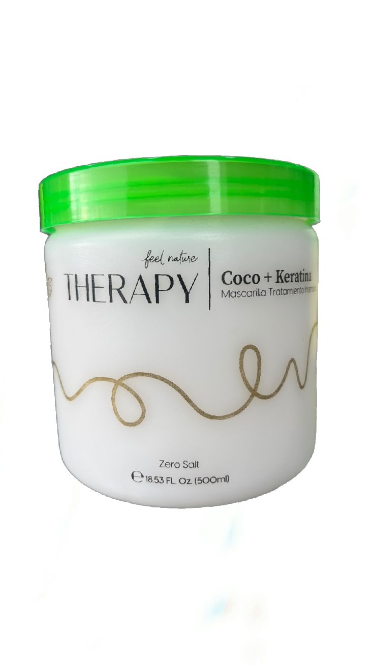 Mascarilla tratamiento coco+keratina therapy 500ml