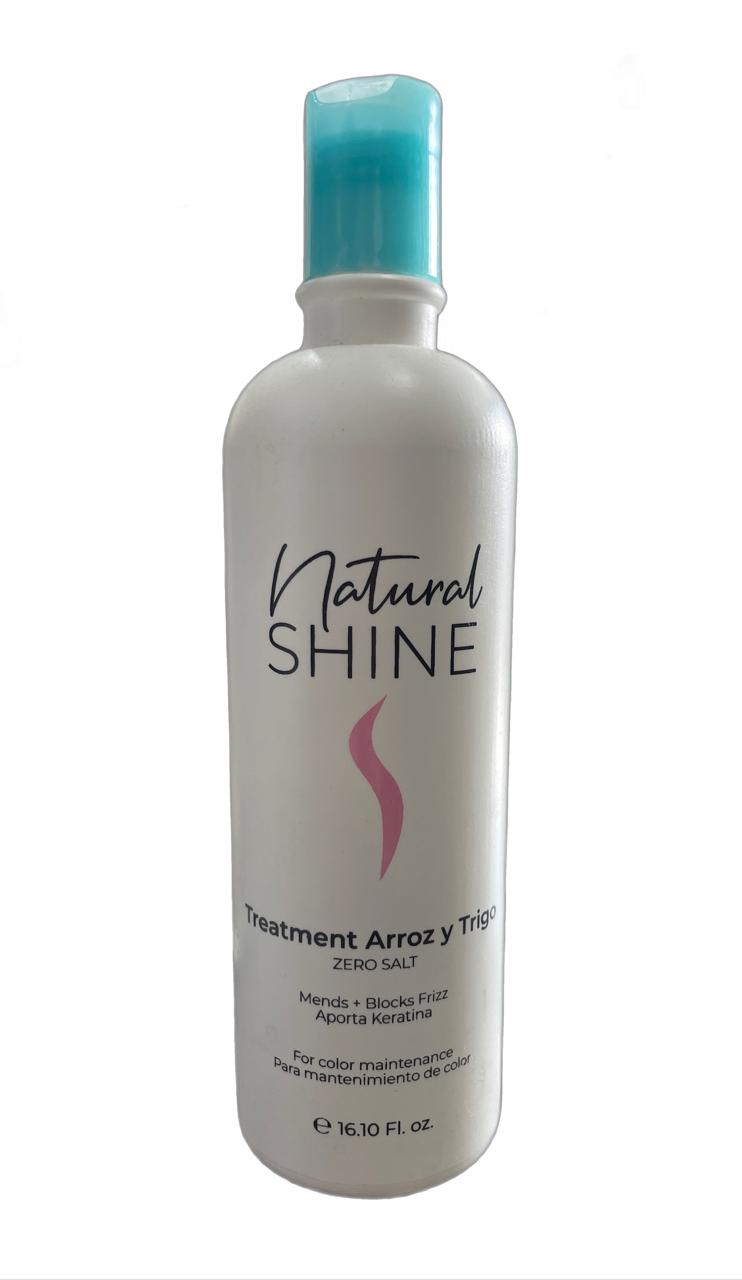 Tratamiento Natural Shine Arroz y Trigo 500ml