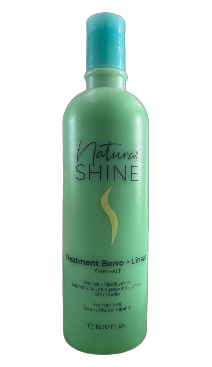 Tratamiento Natural Shine Berro+Linaza 500ml