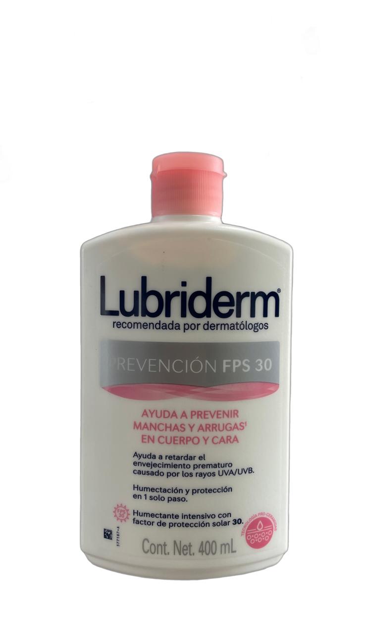 Lubriderm Revencion FPS30 400ml